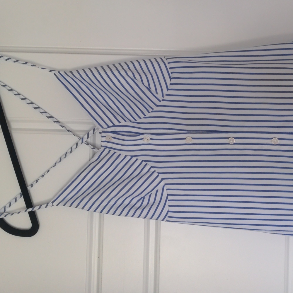 Blue striped dress - Picture 2 of 2